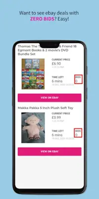 bidkit - local eBay deals find android App screenshot 9