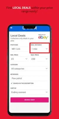 bidkit - local eBay deals find android App screenshot 14