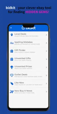 bidkit - local eBay deals find android App screenshot 15