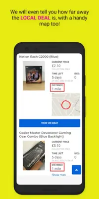 bidkit - local eBay deals find android App screenshot 21