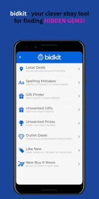 bidkit - local eBay deals find android App screenshot 23