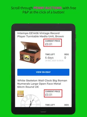 bidkit - local eBay deals find android App screenshot 2