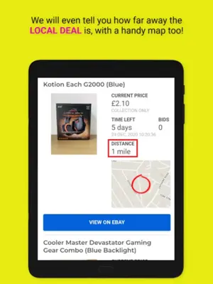 bidkit - local eBay deals find android App screenshot 5